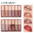thumbnail image 2 of HANDAIYAN 6 Color Liquid Lipstick Set Shine Gloss Moisturizing Non Stick Long-Wearing Waterproof Lipstick Gift Set 3.5ml*6, 2 of 5