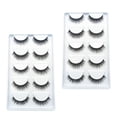 thumbnail image 4 of BRIGHTFUFU 10 pares realistas falsas pestañas niña belleza pestañas maquillaje pestañas falsas, 4 of 8