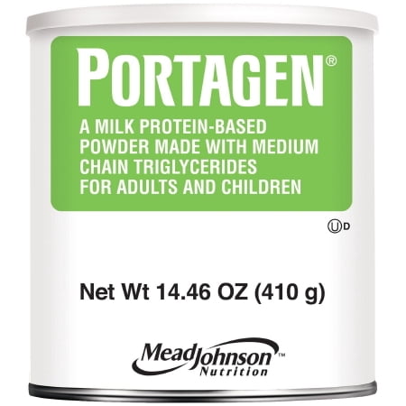 Portagen Milk Protein Oral Supplement Unflavored 14.46 oz. Can Powder  - (Best Protein Supplement For Height Growth)