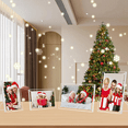 thumbnail image 4 of 2 Packs 5X7 Inch Acrylic Picture Frames with Stand, Clear Magnetic Photo Frame, Frameless Tabletop Picture Frame, 4 of 7