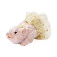 thumbnail image 2 of Cerdo de silicona realista, mini juguete de cerdito para niños y niñas, regalo de San Valentín. con vestido amarillo, 2 of 9