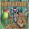 Jungle Animals 'Wild Animals' Happy Birthday Lunch Napkins (16ct)