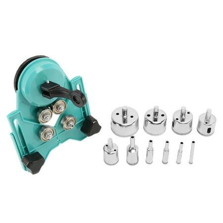 

Diamond Drill Bit Set 11PCS Hollow Core Drill Hole Saw Set with Hole Saw Guidance Fixture Suitable for Tile Ceramic
