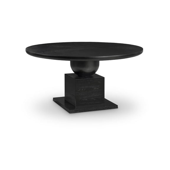 Meridian Furniture Rishal Oak Veneer Dining Table