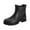Black, variant on Women Rain Boots Ankle Rain Boots Waterproof Non- Casual Shoes Short Rain Boots Wide Calf For Gardening Outdoor Work And Everyday Wear Rain Boots