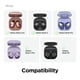 thumbnail image 2 of Funda colgante de silicona para Samsung Galaxy Buds FE/2 Pro/2/Pro/Live, 2 of 9