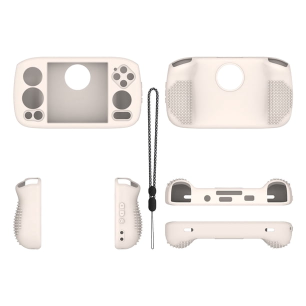 Funda protectora de piel suave para consola de juegos portátil RG Cube Protección contra caídas y golpes con cordón de seguridad