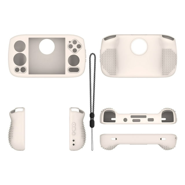 Soft Skin Cover Protective Sleeve for RG Cube Handheld Game Console Drop Shockproof Protective with Lanyard