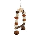 thumbnail image 4 of Parrots Swing Toys, Pine Cones Pet Bird Swing Intellectual Development Wooden Nuts  For Parakeet S, 4 of 8
