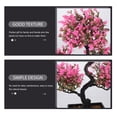 thumbnail image 4 of MasteelfCA Artificial Potted Plants Desktop Faux Potted Plants Bonsai Ornament for Home, 4 of 8