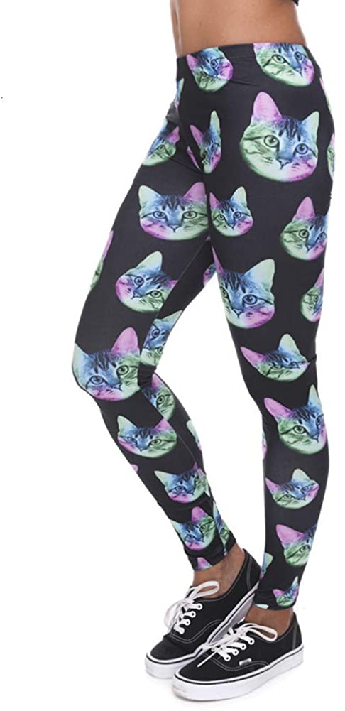 u2019s Mandala Printed Yoga Leggings 