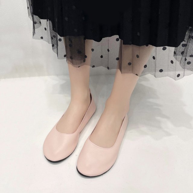 TOWED22 Ballerines pour Femmes, Ballerines Classiques Décontractées Confortables à Enfiler, Rose