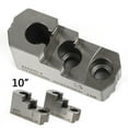 thumbnail image 2 of 3Pcs Set 10" HARD JAWS For Kitagawa B-210 1.5mm x 60° CNC Lathe Chuck Steel, 2 of 12