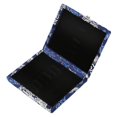 thumbnail image 2 of Qiilu Wooden + Silk Cloth Cover Reed Case Holder Storage Box for 6pcs Oboe Reeds,Reed Box, Oboe Reeds Case, 2 of 5