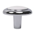 thumbnail image 4 of (2 pack) Mainstays 1-1/4" (32mm) (2.2oz) Classic Cabinet Knob, Chrome and White, 2 Pack, 4 of 7