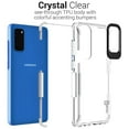 thumbnail image 6 of CoverON Samsung Galaxy S20 Case Clear Slim Fit Protective TPU Rubber Phone Cover - Collider Series, 6 of 7