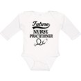 thumbnail image 3 of Inktastic Future Nurse Practitioner Girls Long Sleeve Baby Bodysuit, 3 of 5