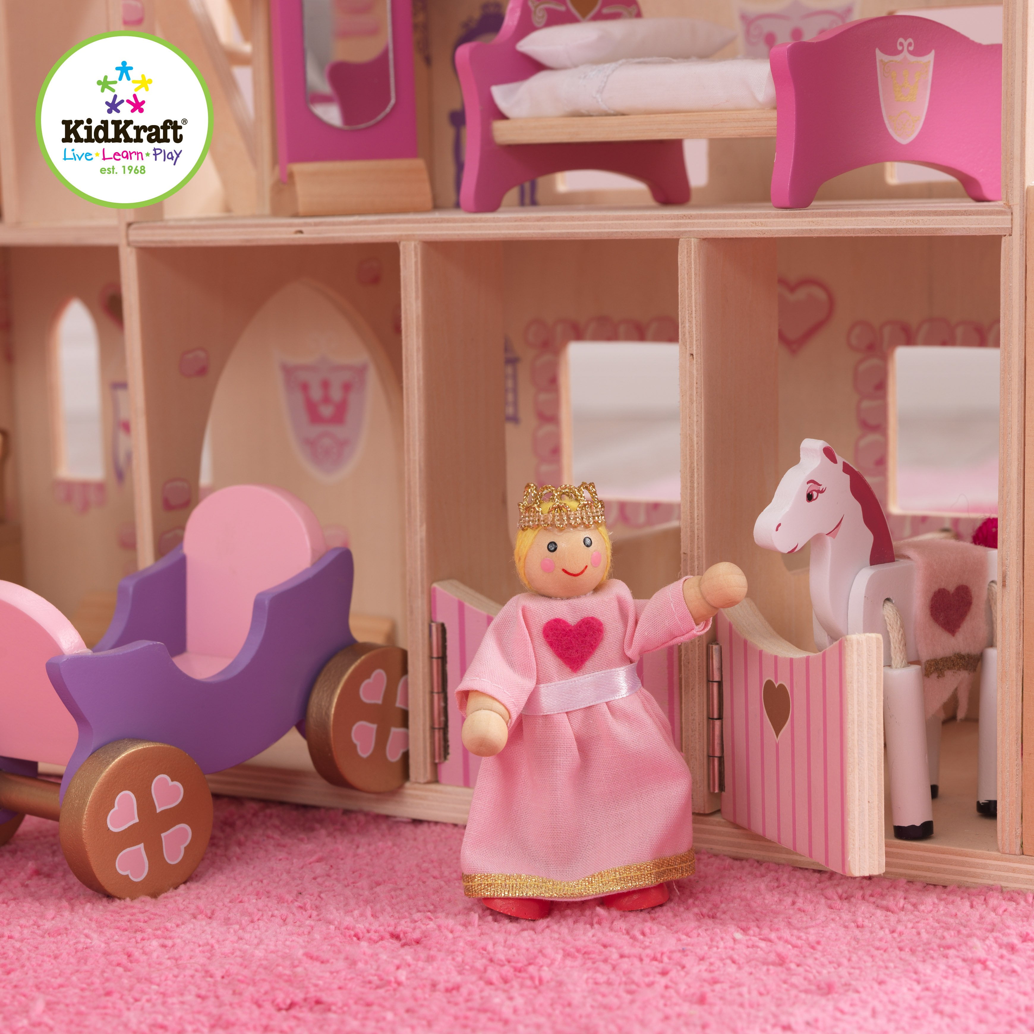 Kidkraft Princess Castle Wooden Dollhous