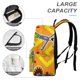 thumbnail image 4 of Hombre Servilleta-theme Backpack, Campus style schoolbag Bookbag with Adjustable Shoulder Straps And Large Zip Compartment, Unisex Travel Bags.42x30x15cm, 4 of 6