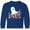 Royal Blue, variant on Inktastic Cute Ghost Octopus Trick or Treating with Bat Long Sleeve Youth T-Shirt