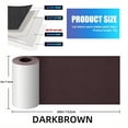 thumbnail image 2 of 3x60 Inch Leather Repair Patch, Car Leather Seat Repair Sticker, Leather Repair Tape, Self Adhesive Waterproof Patch Kit for Car Seat,Couch,Boat Seat,Chair (Dark Brown), 2 of 6