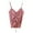 Red, variant on Women Camisole Tops 2025 Summer Drawstring Front Crop Tank Top V Neck Spaghetti Strap Sleeveless Shirts