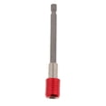 thumbnail image 2 of Extensión de broca magnética, vástago hexagonal de 1/4 pulgadas, de brocas de destornillador de tuerca de potencia, cambio y ba Rojo 100mm DYNWAVEMX Destornillador Broca, 2 of 7
