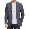 thumbnail image 4 of COOFANDY Men's Knit Blazer Business Dress Suit Jacket Slim Fit Stretch Sport Coat, 4 of 10