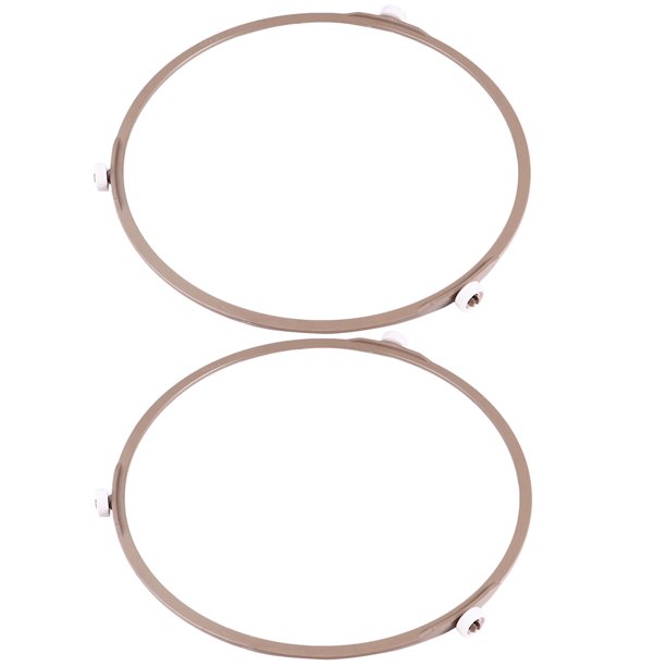 Microwave Turntable Ring 2Pcs Microwave Turntable Ring Glass Turntable