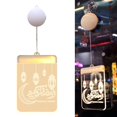 thumbnail image 4 of Acrílico Eid Mubarak Ramadán led lámpara de noche Islam musulmán Lámparas colgantes Lámpara con pilas Estilo 3, 4 of 9