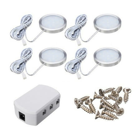 

wendunide Household Electric Appliances with Light Wall Bookcase Cabinet for Control Remote LED Cabinet Kit Installation LED light White