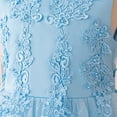 thumbnail image 6 of HAYIMI Child Girls Formal Party Dress Elegant Tutu Gown For Recital Pageant Beach O-Neck Sweet Dresses, 6 of 8
