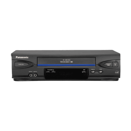 Restored Panasonic PV-V4022 4-Head Mono VCR w/ Original Box & Acessories (Like New) (Refurbished)