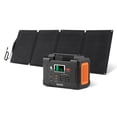 thumbnail image 1 of Estación de energía portátil de 200W con paneles solares de 60W Flashfish Fuente de alimentación para exteriores, 1 of 1