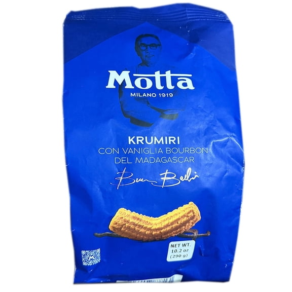 Motta Krumiri Italian Shortbread Cookies – 10.2 oz Bag