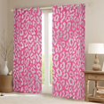 thumbnail image 2 of Homewish Leopard Print Girl Boy Black Out Curtains,Jungle Animal Curtains Pack of 2 (42x63 Each),Abstract Geometric Bedroom Curtains,Super Cozy Room Decor, 2 of 6