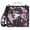 Cute Vampire with Cat Ears, variant on 3 Ring Zipper Binder with Shoulder Strap Waterproof Trapper Keeper 2 Inch D-Ring 500 Sheets Capacity Ink Basketball