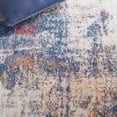 thumbnail image 6 of SAFAVIEH Phoenix Maralyn Abstract Area Rug, Ivory/Blue Rust, 4'5" x 6'5", 6 of 8