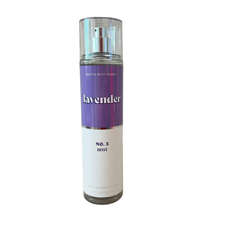 Bath & Body Works Lavender No 3 Mist & Body Cream Set