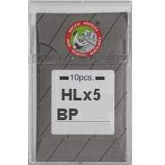Teamwork Organ HLX5 Ball Point Needles for Quilting, Jeans, Applique or Heavy Embroidery ~ Multiple Sizes (110/18 BP)