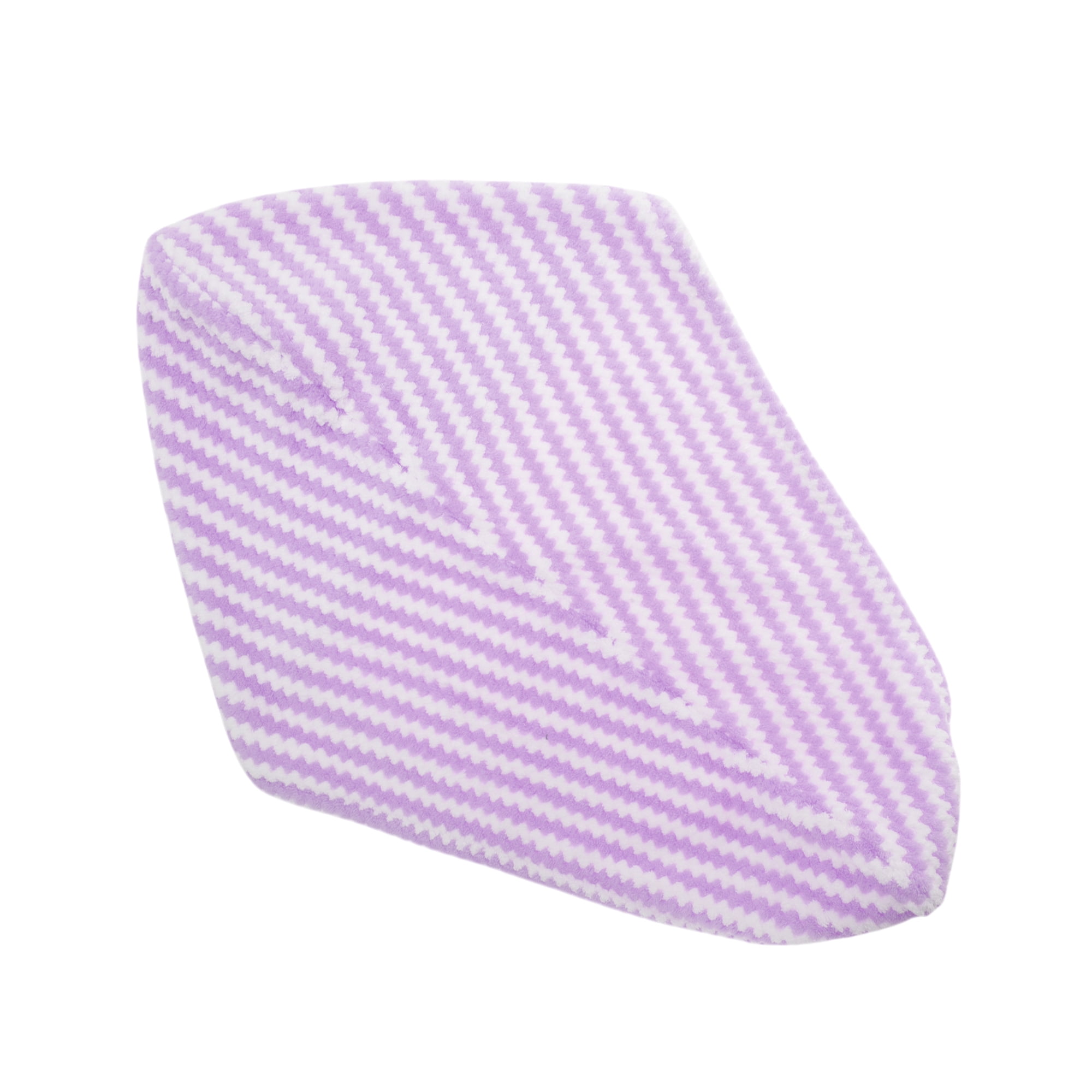 Unique Bargains 1pc Water-absorbent Wave Pattern Hair Towel 26.38"x 10.24" Purple