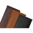 thumbnail image 3 of Genuine Leather Standard Croc Print Checkbook Cover Long Croc Print Wallet Western Cowboy Style Crocodile, 3 of 8