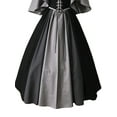 thumbnail image 4 of DYMADE Womens Medieval Renaissance Dress Retro Gothic Royal Court Swing Dress, 4 of 4