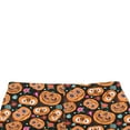 thumbnail image 4 of Halloween Pumpkin Print Girls Leggings Color Block Anti-Mosquito Trousers, 4 of 6
