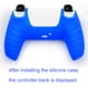 thumbnail image 5 of Worallymy Funda protectora de silicona suave para mando de juegos repuesto para Playstation 5 PS5 color azul Worallymy JD735810356, 5 of 7