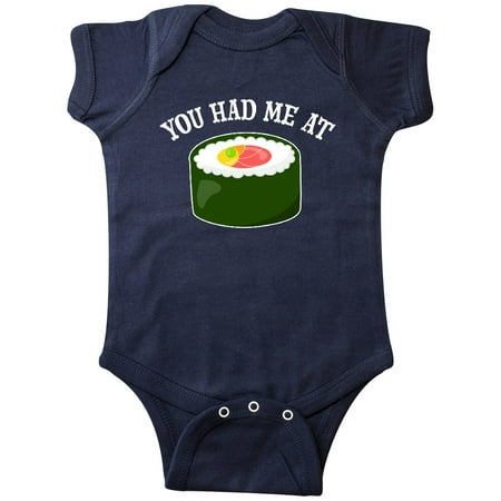 

Inktastic You had me at Sushi Gift Baby Boy or Baby Girl Bodysuit