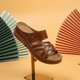 thumbnail image 1 of Sandalias de mujer 2022, zapatos de verano, sandalias de tacón alto, cuñas de correa, calzado de verano de suela blanda de Color sólido para mujer, zapatillas de mujer 43 Gao Jinjia LED, 1 of 2
