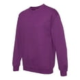 thumbnail image 2 of Men Multi Colors Crewneck Sweatshirt Men Crewneck Color Plum 4X-Large Size, 2 of 5