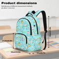thumbnail image 7 of DISNIMO Stationery Print Large Capacity School Backpack, Multi Compartments with Side Mesh Pockets, Durable Bookbag for Elementary & Middle School Students Daily Use, 7 of 7