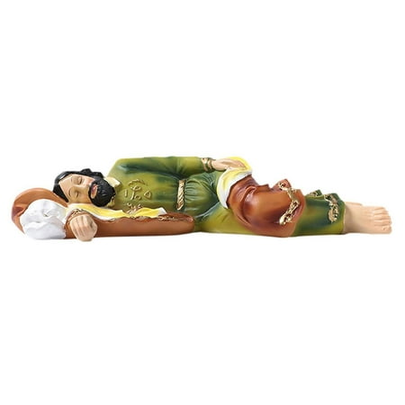 Siyoer Saint Joseph Sleeping Statue Resin Figurine Christian Yard ...